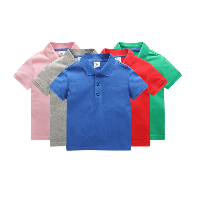 Προσαρμοσμένο λογότυπο Kids Polo πουκάμισα 100% βαμβάκι