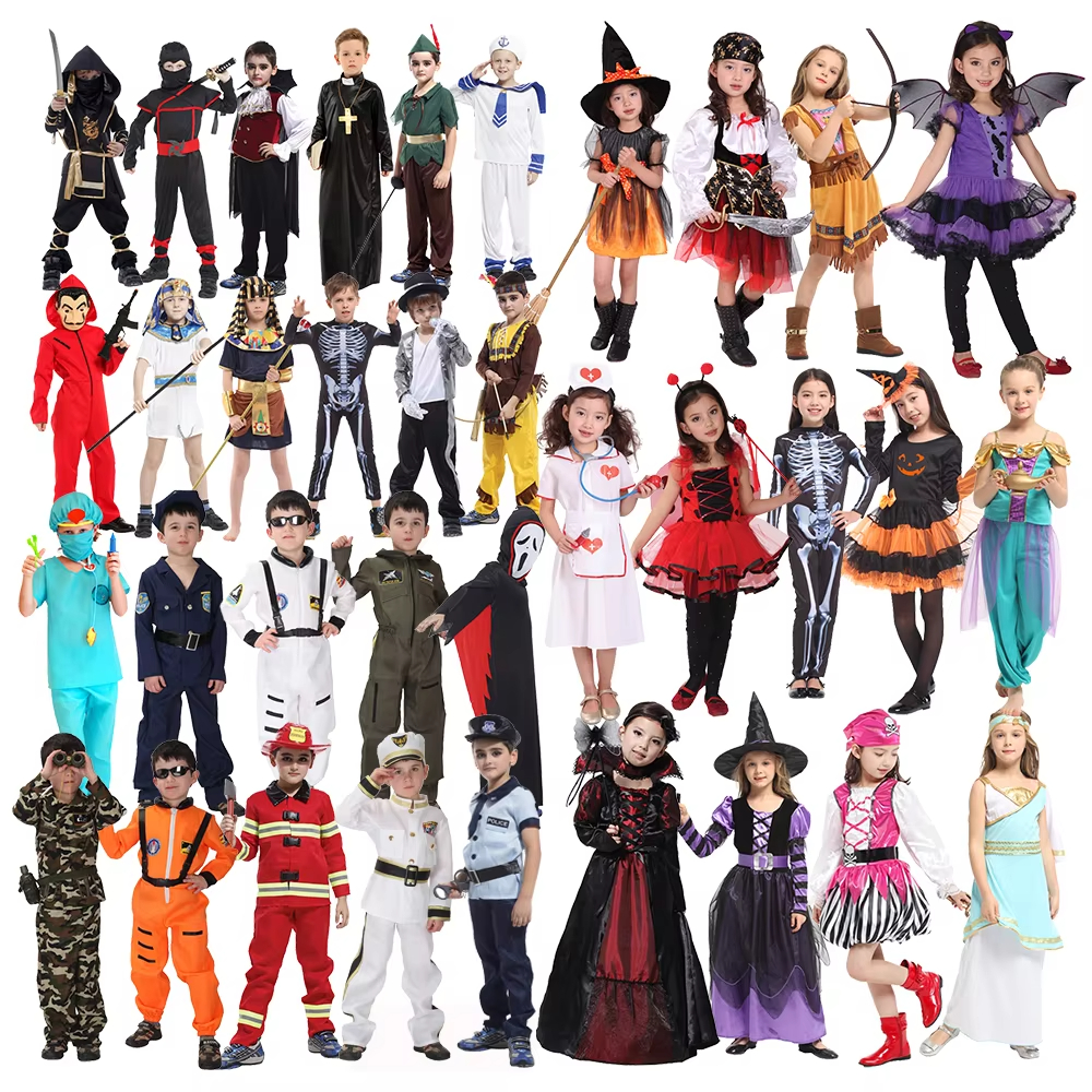 Απόκριες Φόρεμα κοστούμι για παιδιά – Cosplay Party ρούχα
